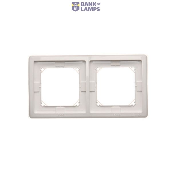 IP44 double frame, white image 1