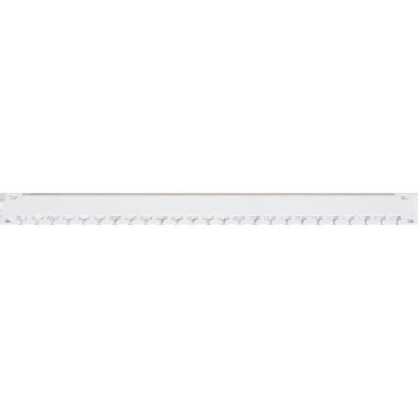 Cableguide panel for D=800 S-RACK enclosure, 1U, RAL7035 image 1