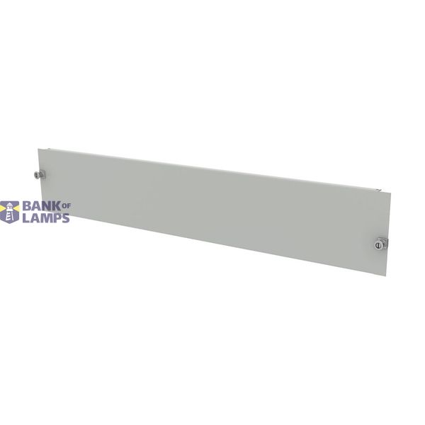 ProfiSNAP Front Plate, for enclosure width 800mm, H=125mm, blind image 1