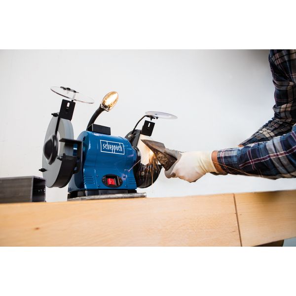 Scheppach Double Grinding Machine 8 BG200AL image 8