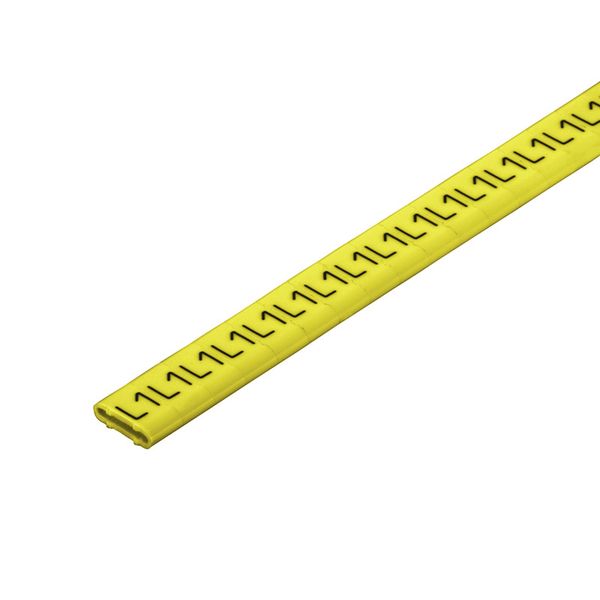 CableLine, Conductor and cable markers, 10 - 317 mm, 6 x 11.3 mm, yellow image 2