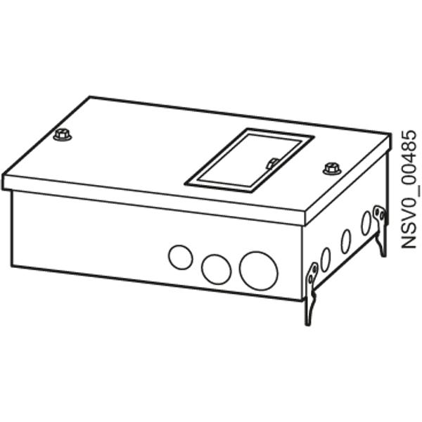 BD2-GKM2/F TAP-OFF UNIT EMPTY image 1