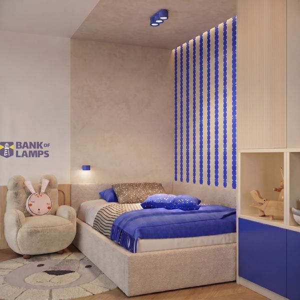Ceiling lamp MODO 3 ultramarine Gx53 image 3