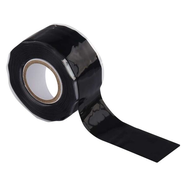 Silicone Self Fusing Tape 25mm/3m Black image 1