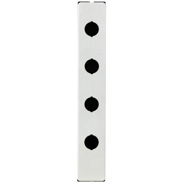 M22-FI4 Surface mounting enclosure, flat, 4 mounting locations, M22 image 1