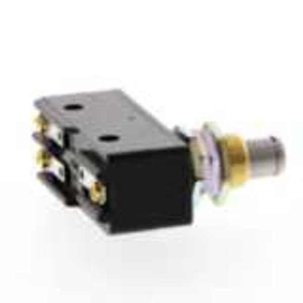General purpose basic switch, panel mount plunger (medium OP), SPDT, 1 Z15G1322M image 2