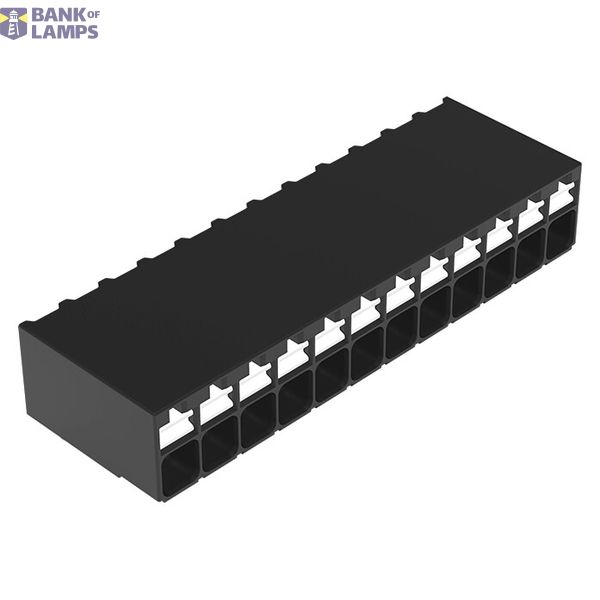 THR PCB terminal block push-button 1.5 mm² black image 1