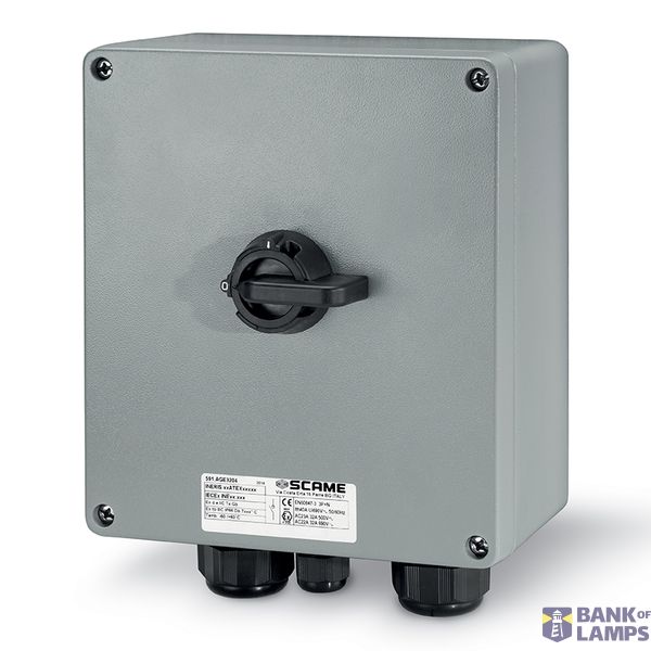 SWITCH DISCONNECTOR 20A 3/4P IP66 image 3