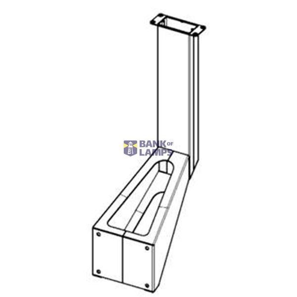 Charging station accessory EVB pole for wallmounting image 1