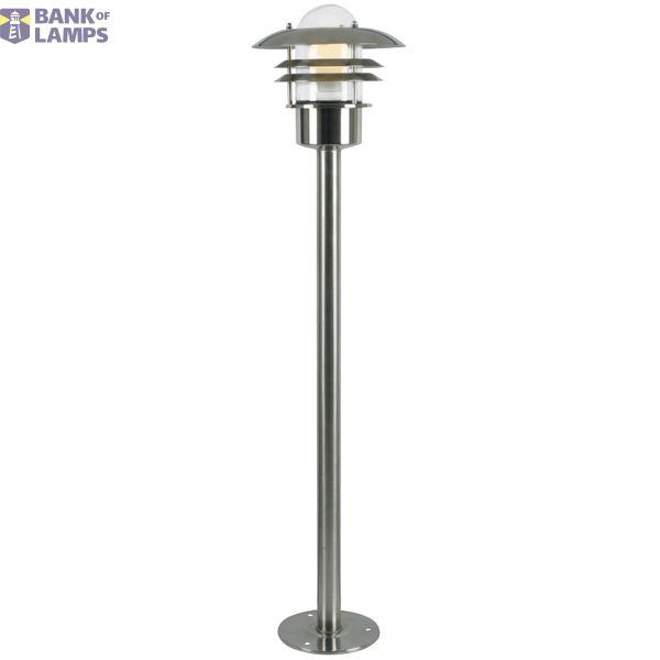 Copenhagen | Garden light | Stainless steel image 1