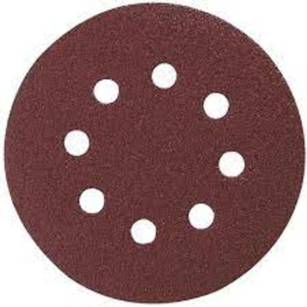 Sandpaper D125mm P180 35738 Skrab image 1
