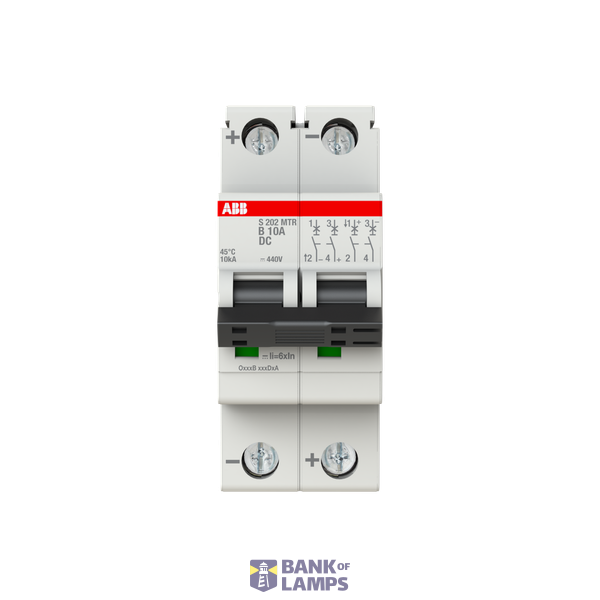S202MTR-B10 DC Disj 10A,B,2p,CC,Icn10kA image 1