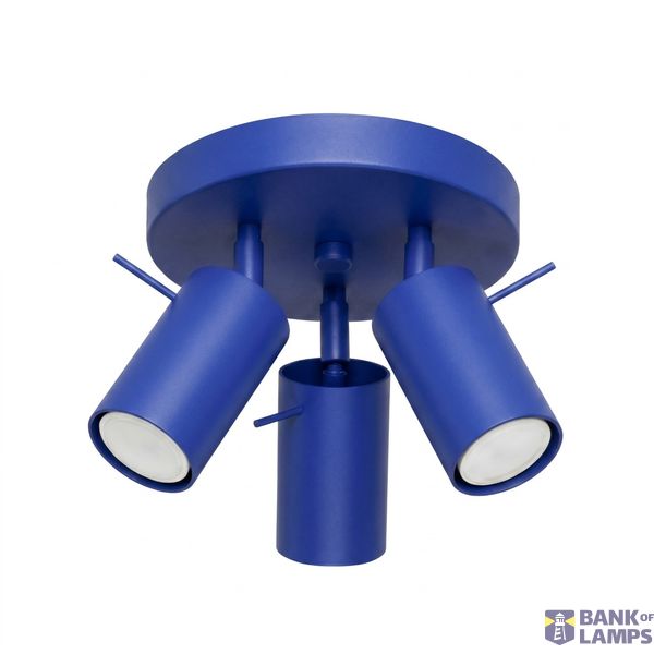 Ceiling lamp RING 3P ultramarine image 2