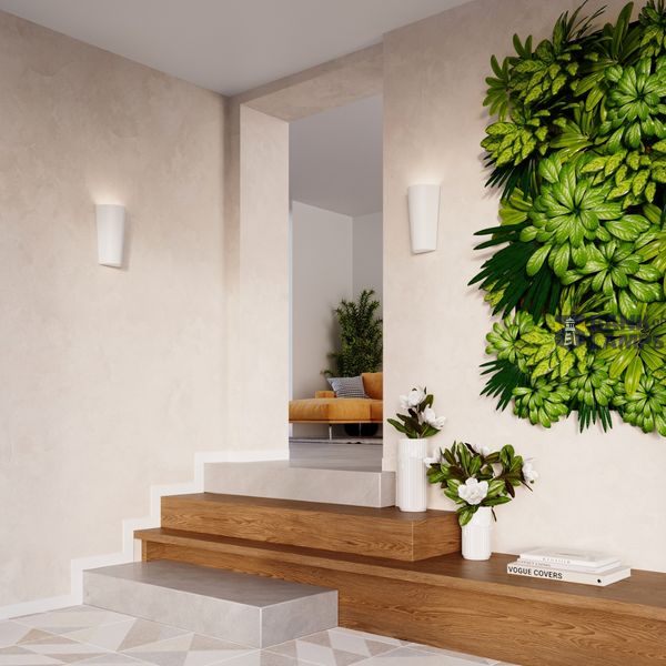 CERAMIC WALL LAMP LANA E27 1X60W IP20 image 5