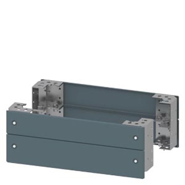 Base corner pieces with cover H: 200 mm W: 600 mm image 1