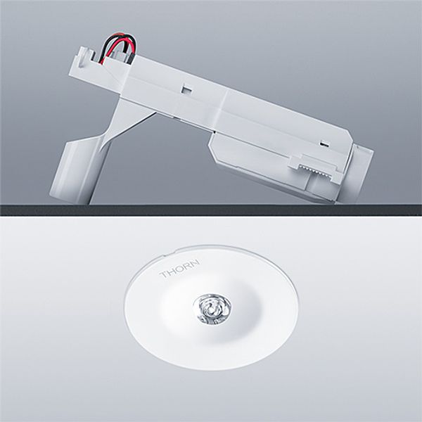 VOYAGER STAR P MRCR ANT ECD WH - Emergency luminaire image 1