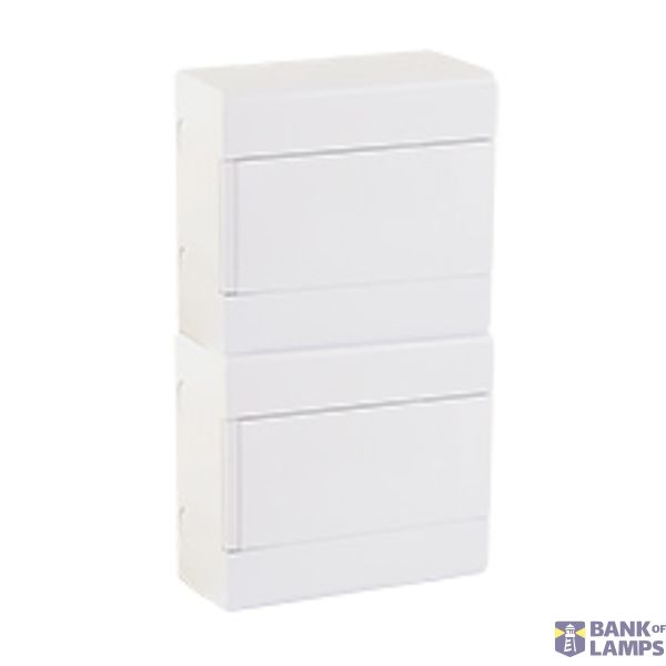 Wall-mounted distribution board SRn-2x8/B (16)  (N+PE) image 1