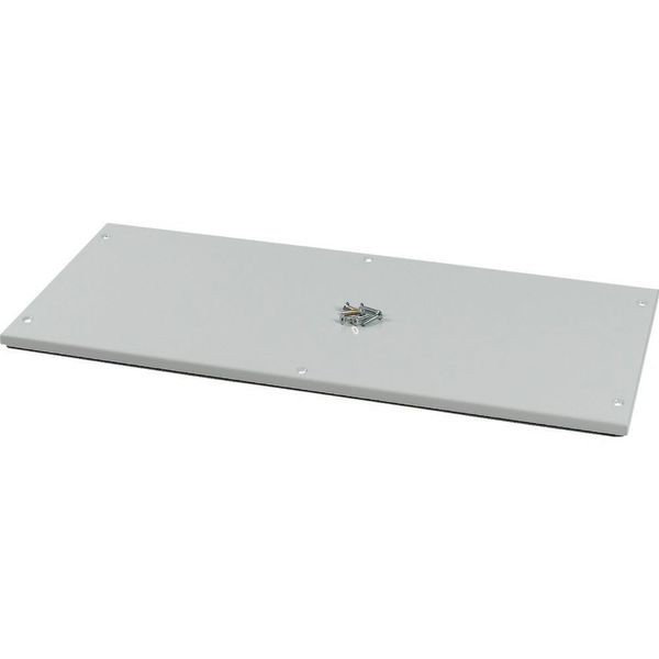 XTSZPTAC-W600 Top plate for OpenFrame, closed, W=600mm, grey image 3