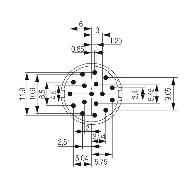 Sensor/Actuator plug-in connector image 1