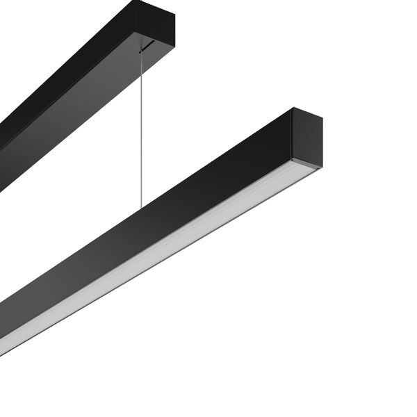 Less is more 27, 56 W, 3850 lm, 830, black, DALI Pendant luminaires, L image 1