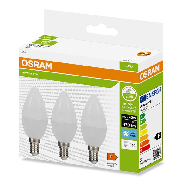 LEDPCRCLB40 4,9W/840 230VFR E14 FS3OSRAM image 2