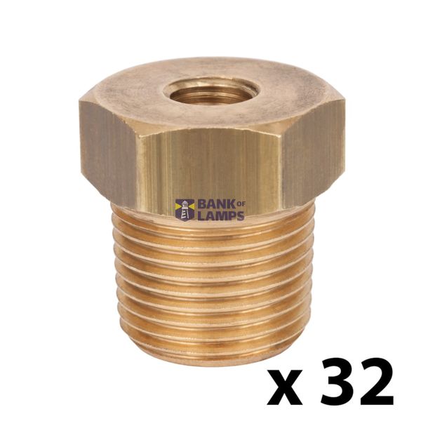 Energy meters, For product type: Generic across portfolio, Adapter R0.5" to M10x1 (32pcs.) - conical thread for sealing with hemp image 1