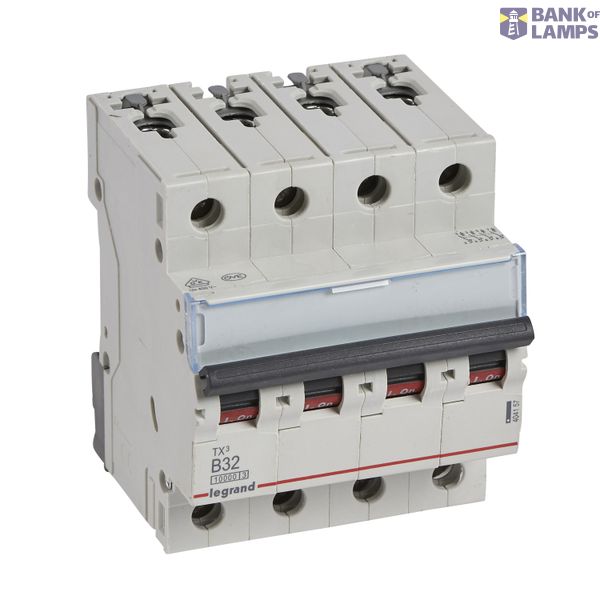 MCB TX³ 10000 - 4P - 400 V~ - 32 A - B curve image 2