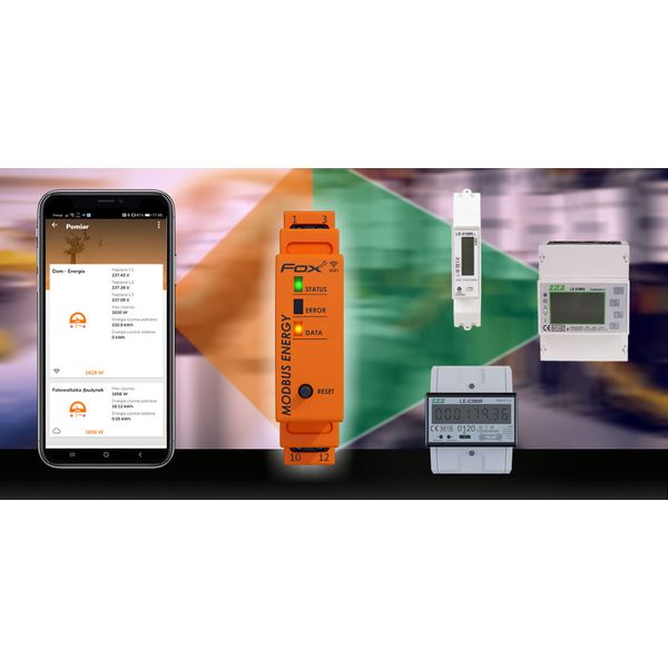 Modbus Energy WI-MODBUS-D energy meter integrator image 4