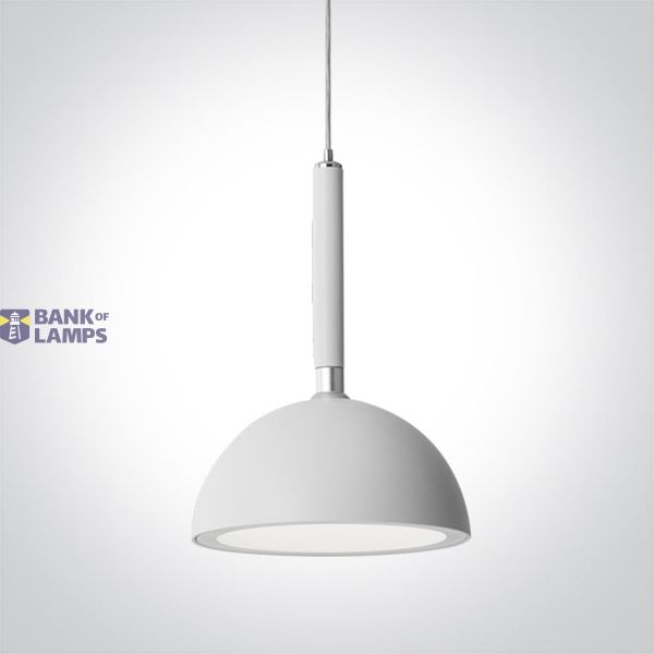 42142L/W/V WHITE DALI 10W PENDANT CCTV 48V IP20 image 1