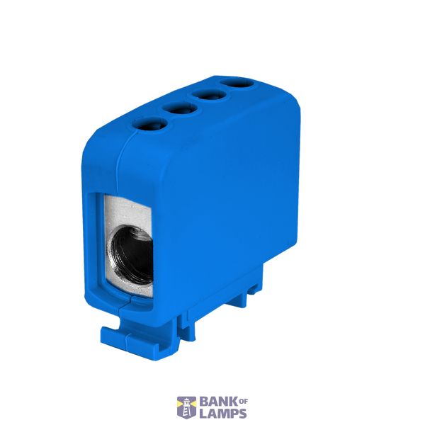 AL/CU universal rail-mounted terminal block ZGG1x70/2x35n blue image 1