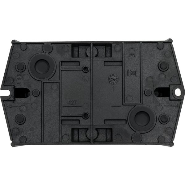 T0-3-15680/I1/SVB-SW Main switch, T0, 20 A, surface mounting, 3 contact unit(s), 3 pole + N, 1 N/O, 1 N/C, STOP function, With black rotary handle and locking ring, Lockab image 12