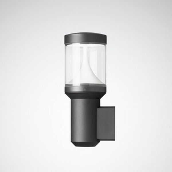 Wall and ceiling luminaire 8841W Lens Anthracite ET 10W 1150lm 70 asymmetric wide (AB14L) IP65 IK04 5 SDCM image 1