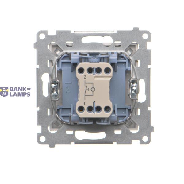 Double IT socket RJ45, category 5e, white image 2
