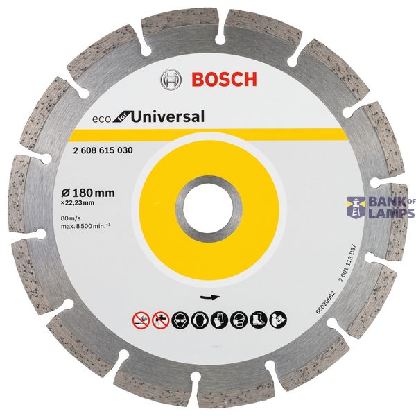 Diamond Cutting Disc ECO For Universal 125x22.23x2.0x7 image 1