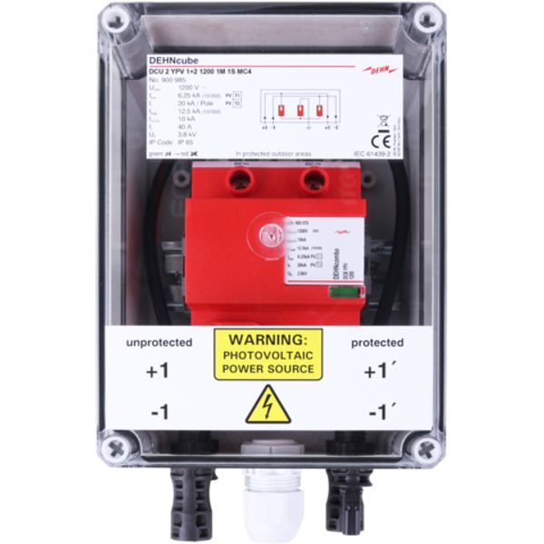 Type1+2 generator junct. box,IP65 encl. image 1