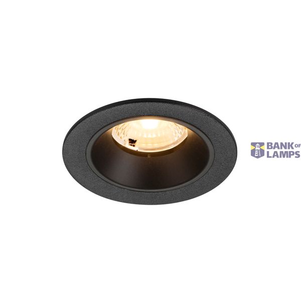 NUMINOS© S recessed ceiling light 3000K 40ø IP20 round bl image 1
