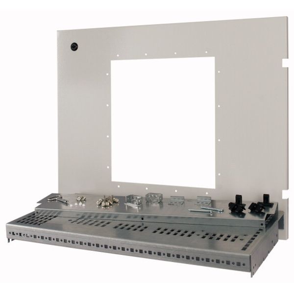 XMIX40W08D Mounting kit: IZMX40, withdrawable unit, W=800mm, grey image 1