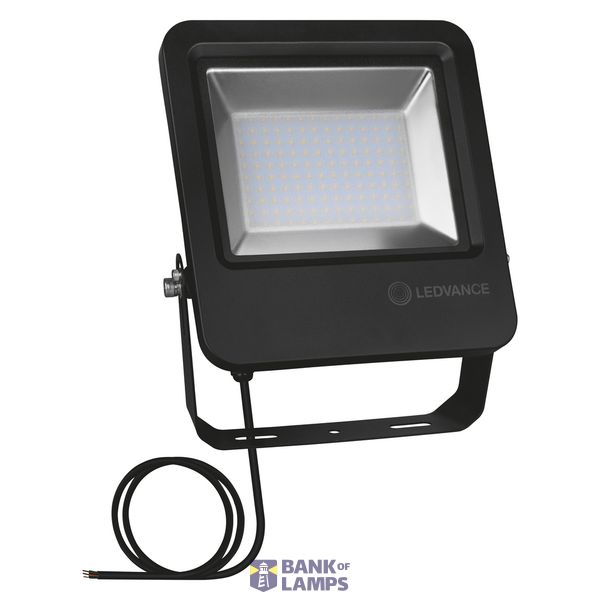 FLOODLIGHT VALUE 100 W 4000 K IP65 BK image 1