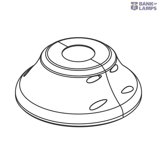 POLE BASE COVER 222 102 GREY9007 image 1