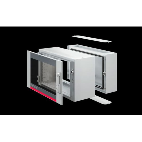 AX wall-mounted enclosure, 3-part image 1