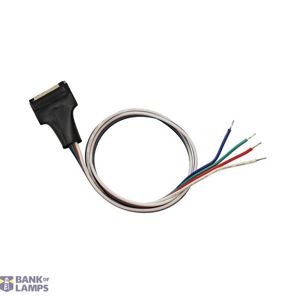 Feed-in for Flexled Roll RGB 24V up to 15mm width, l=50cm image 1