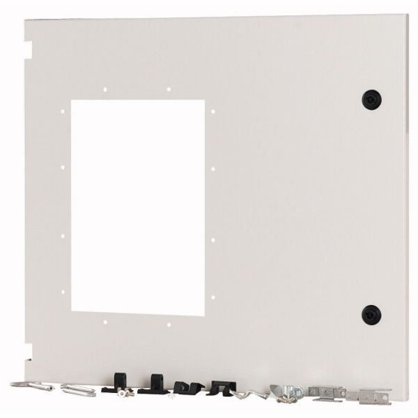 XTMPIX16WD-H550W600 Front door for IZMX16, withdrawable, HxW=550x600mm, IP55, grey image 1