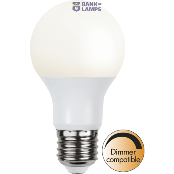 LED Lamp E27 A60 Opaque Basic RA90 image 1