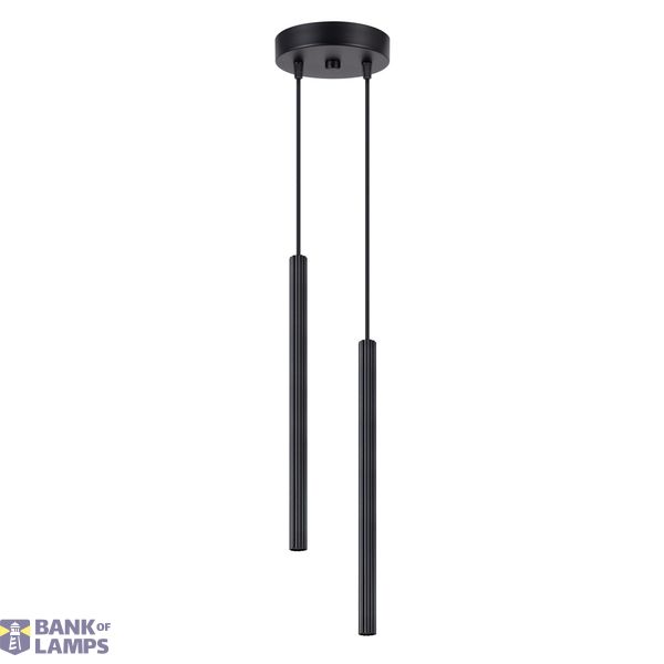 Pendant lamp ARCHE 2P black image 12