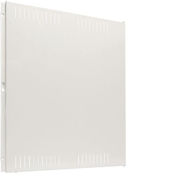 Door, univers, left, slotted, RAL 9010, for enclosure IP3X 650x1050mm image 1