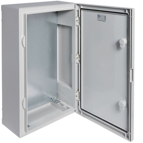 vector Enclosure equipped with mounting plate, solid door 500x300x160mm image 1