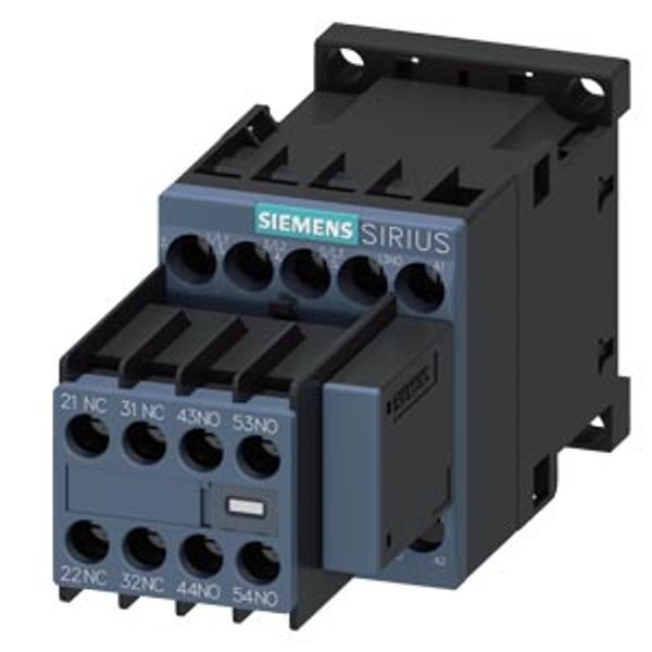 power contactor, AC-3e/AC-3, 9 A, 4 kW / 400 V, 3-pole, 120 V AC, 50/60 image 2
