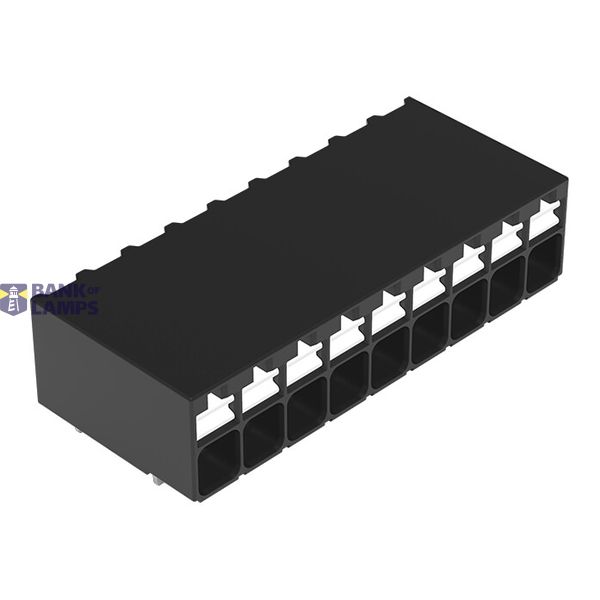THR PCB terminal block push-button 1.5 mm² black image 1