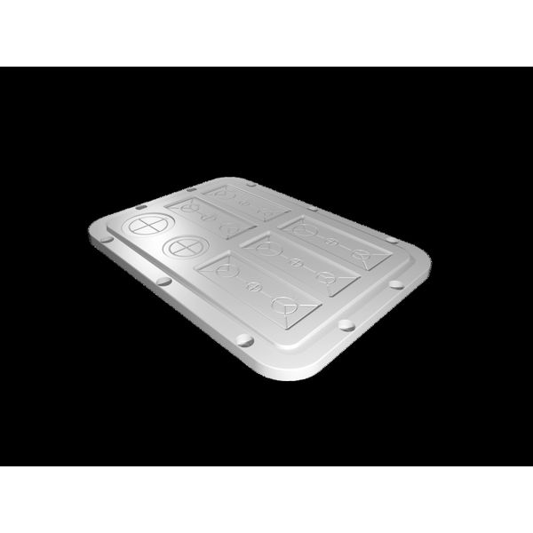 SZ Plastic gland plates, for AX, for cable entry image 2