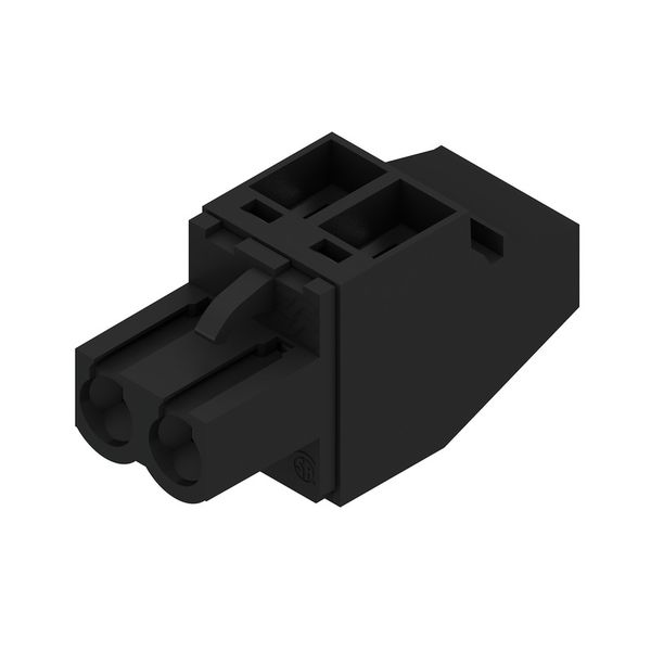 PCB plug-in connector, female plug, 5.08 mm, Number of poles: 2, 90°, Clamping yoke connection, Clamping range, max. : 4 mm², Box image 2